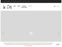 Tablet Screenshot of decos.es